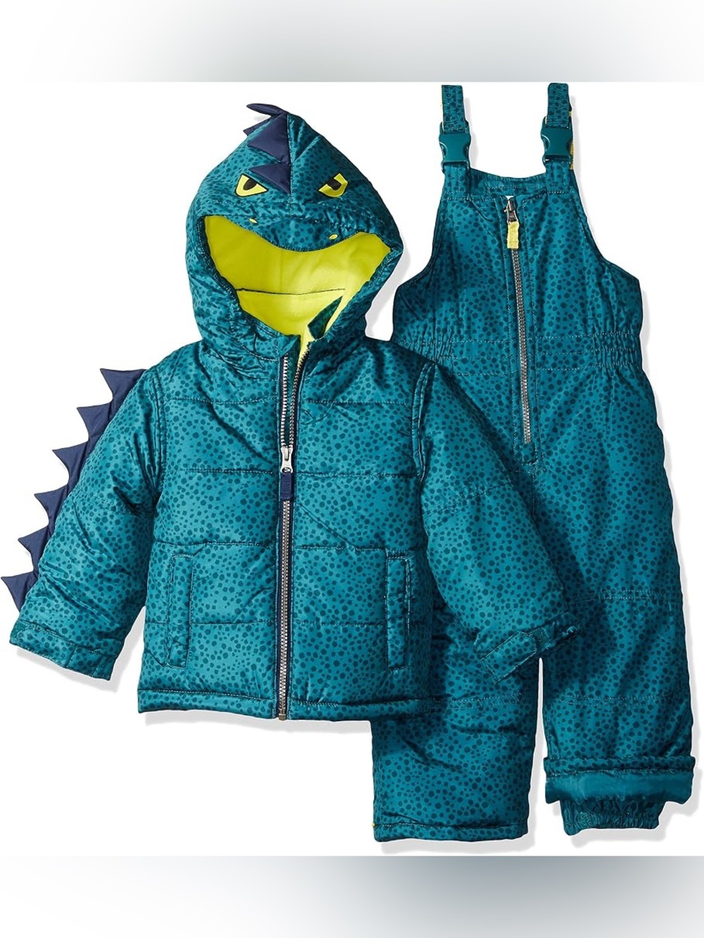 Carter's Boys' Snowsuit Jacket - Winter Coat and Bib Set